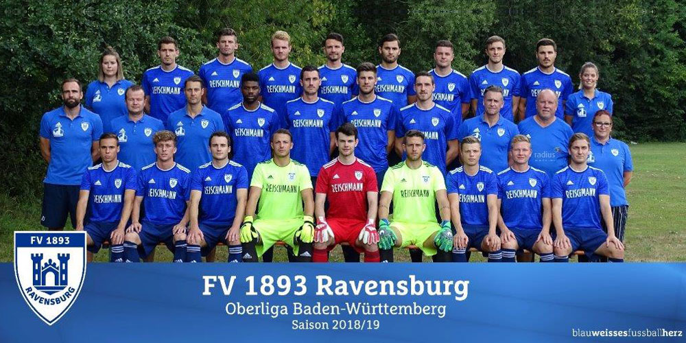 FV 1893 Ravensburg Mannschaft 2018/19